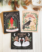 Dream Folk Studio - Yule & Winter Solstice Notecard Set