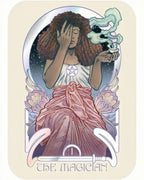 Baraja de Tarot Luna de 80 cartas de Ethereal Visions y guía a todo color de 140 páginas