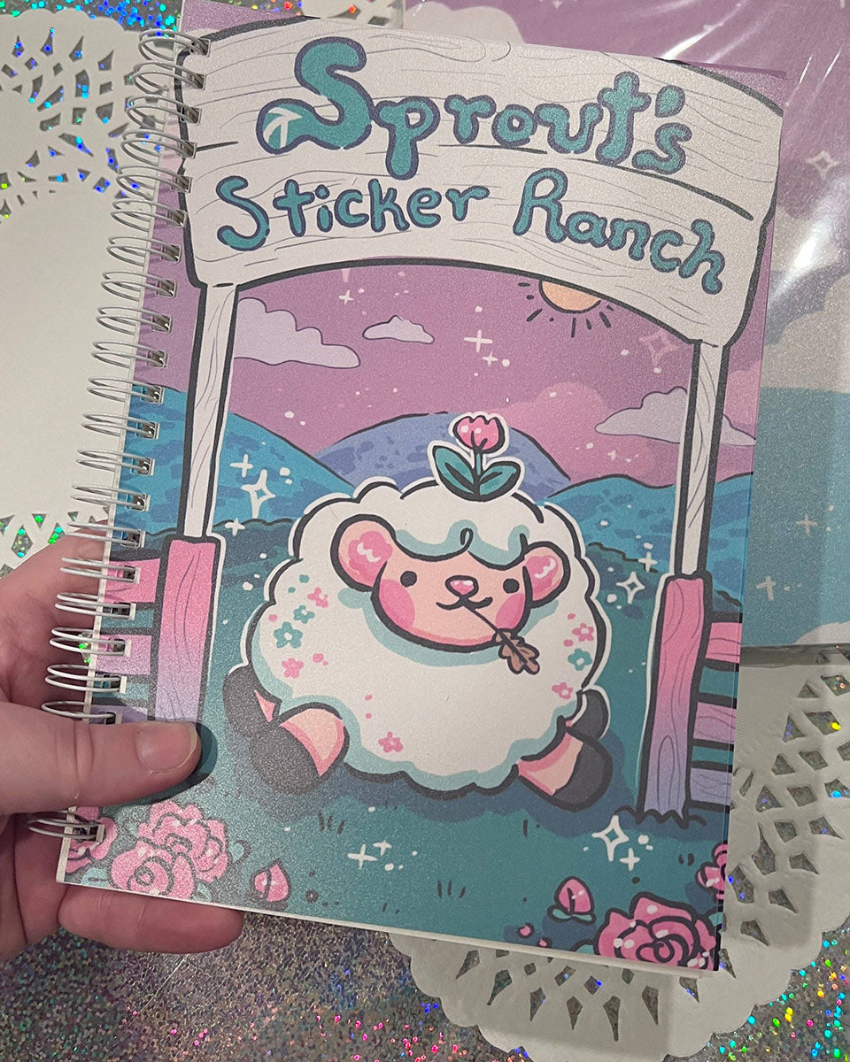 Sprout's Sticker Ranch Reusable Sticker Book - 5.5" x 8"