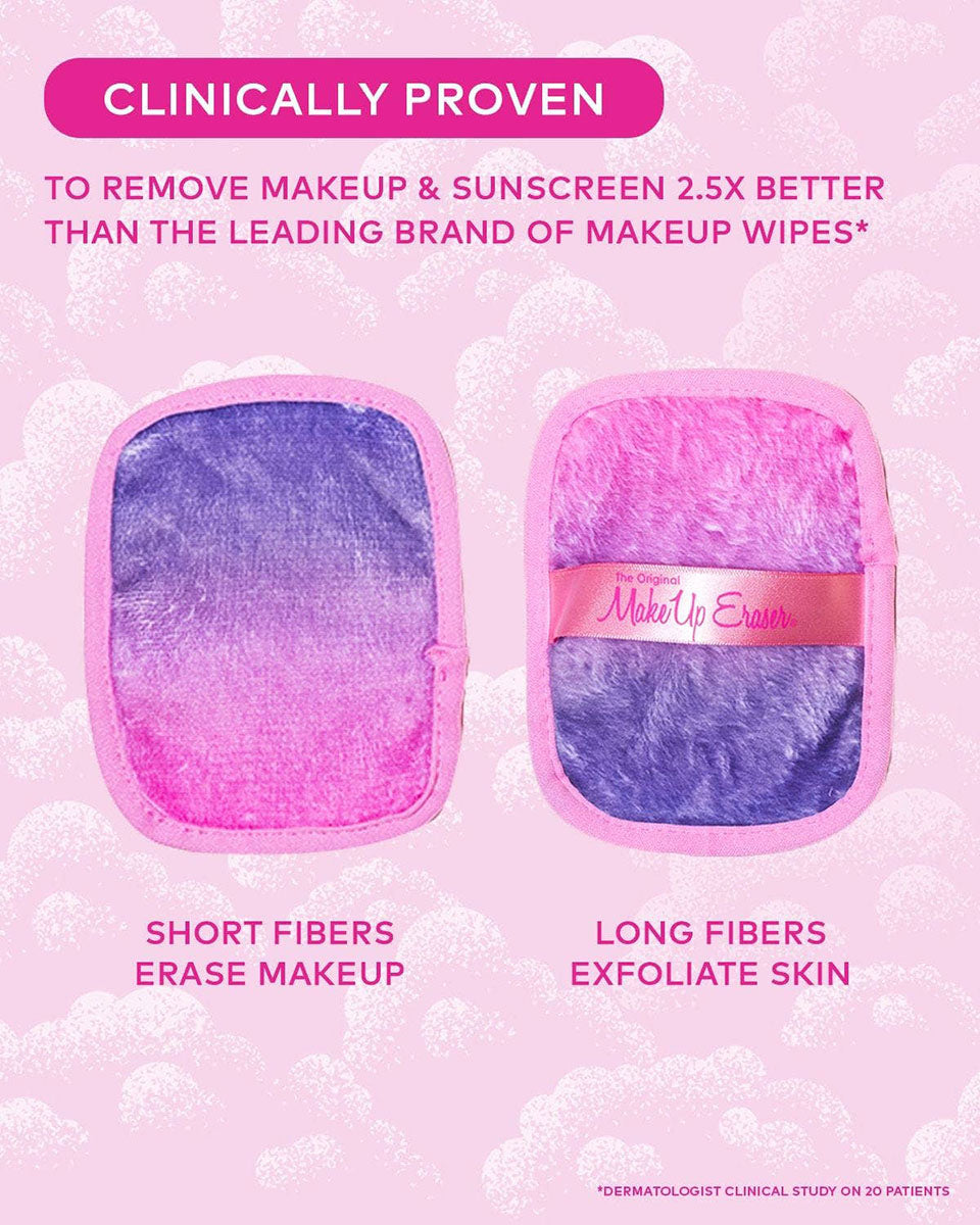 7 Day Bright Festival Makeup Eraser Reusable Cloth Wipe Set