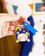 Wonder Girl Kawaii Solar System Hard Enamel Keychain