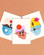 Antiquaria - Mini Watercolor Painting Kit: Desert Landscapes
