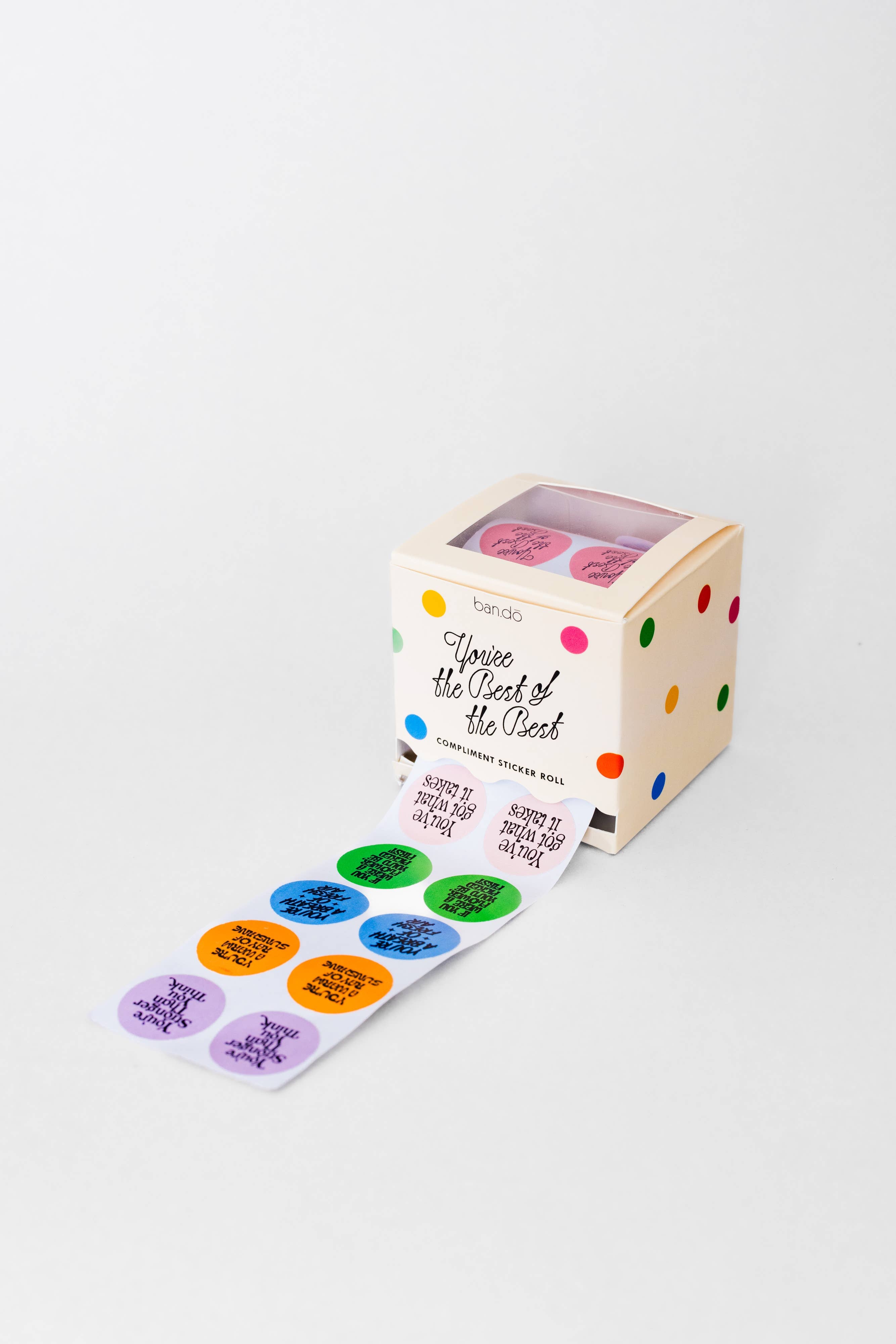Ban.do - Sticker Roll, Compliments