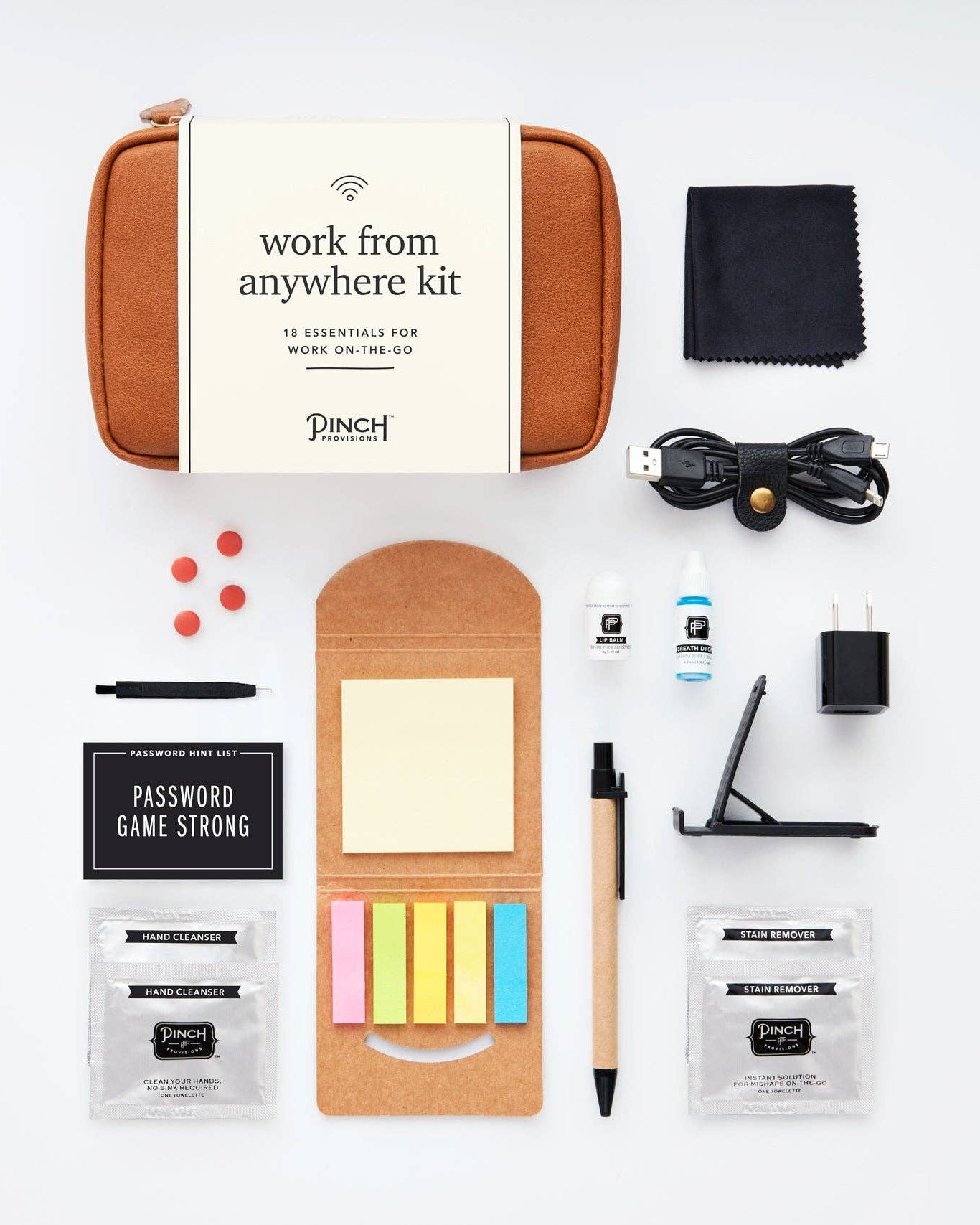 Pinch Provisions - Work From Anywhere Kit | Cognac
