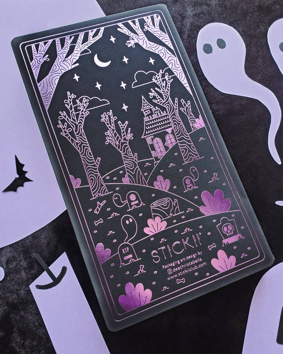 2025 Halloween Stickii Advent Calendar: The Haunted Mansion House Tour - Cute & Pop Edition