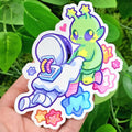 Milky Tomato - Ghost Date Astronaut and Alien Stickers!