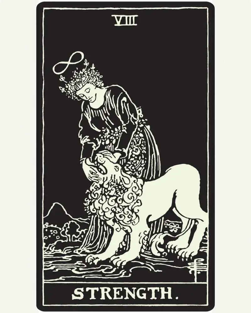 Glow In The Dark 78 Card Tarot Deck & Guidebook