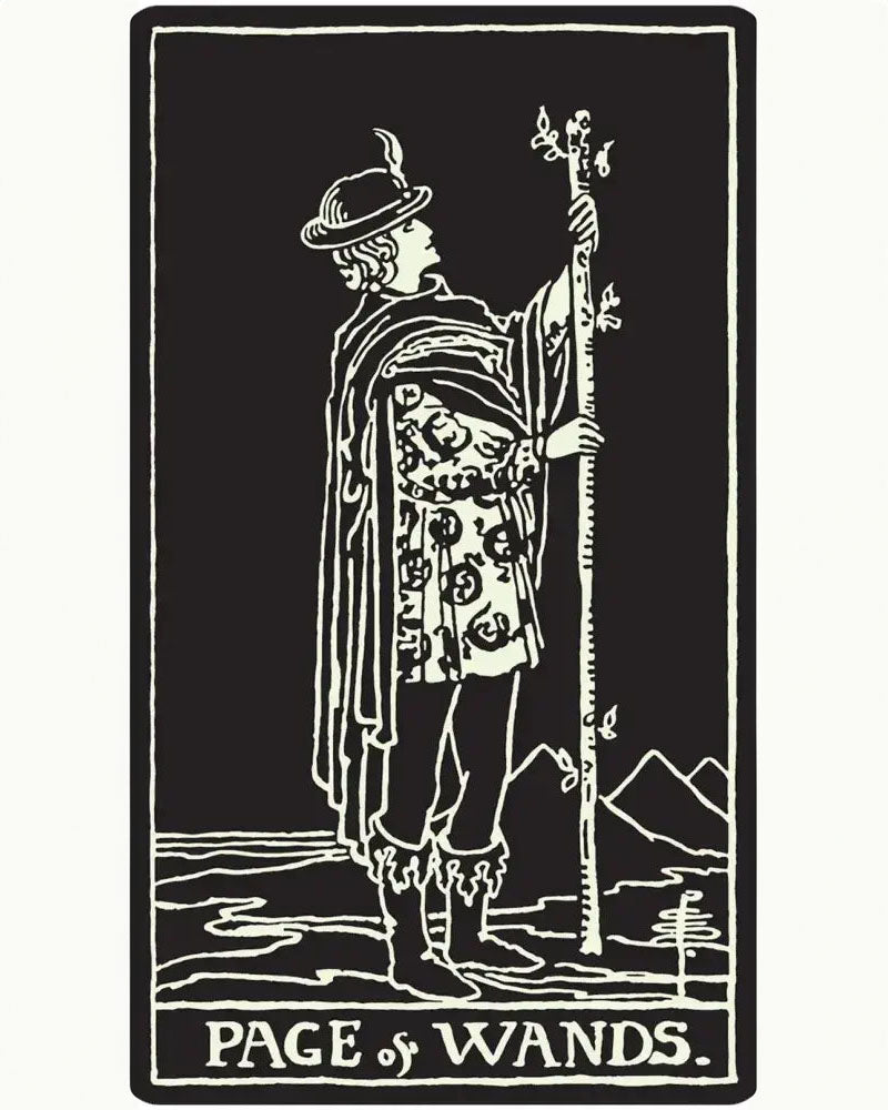 Glow In The Dark 78 Card Tarot Deck & Guidebook