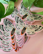 Dream Folk Studio - Leopard Moth Sticker