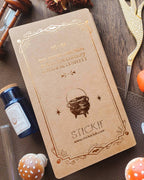 2025 Halloween Stickii Advent Calendar: Compendium of Curious Concoctions - Vintage Stickers