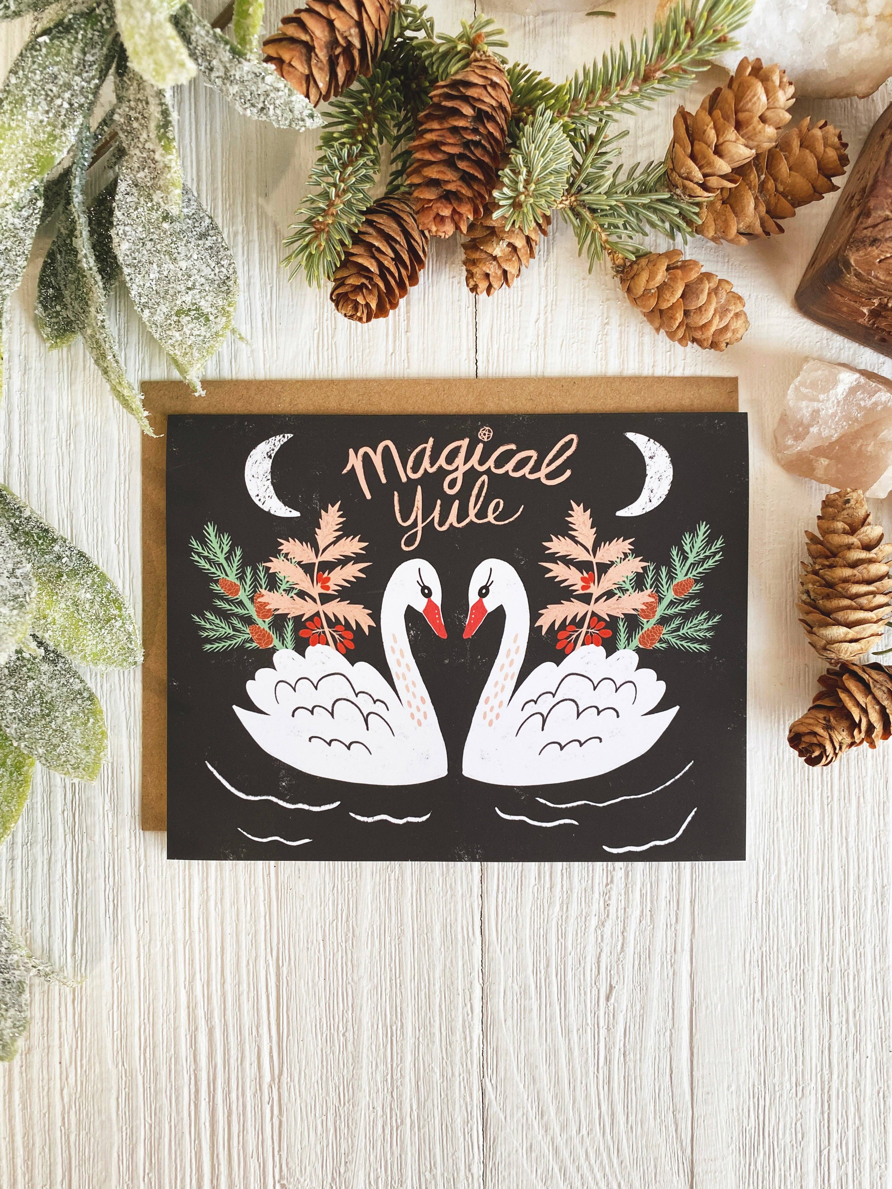 Dream Folk Studio - Yule & Winter Solstice Notecard Set