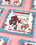 Mini Kawaii Coloring Book 🖍️ The Doodlebook | 5"x5" Travel Size by the Moonborn