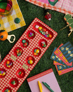 Juego Mancala plegable Ban.do 🍉 - Patrón de picnic de frutas