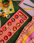 Juego Mancala plegable Ban.do 🍉 - Patrón de picnic de frutas
