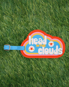 "Head in the Clouds" Cloud Shaped Getaway Luggage Tag