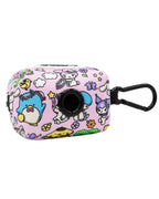 Sassy Woof x Hello Kitty &amp; Friends® "Festival de las Flores" 🌸 Soporte para Bolsas de Basura - Dispensador de Bolsas de Caca de Neopreno 🐕