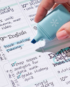 Mini 2.5" Square Highlighter 8-pack: Rainbow Colors