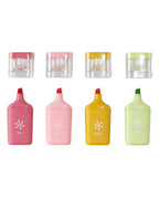 Mini 2.5" Square Highlighter 8-pack: Rainbow Colors