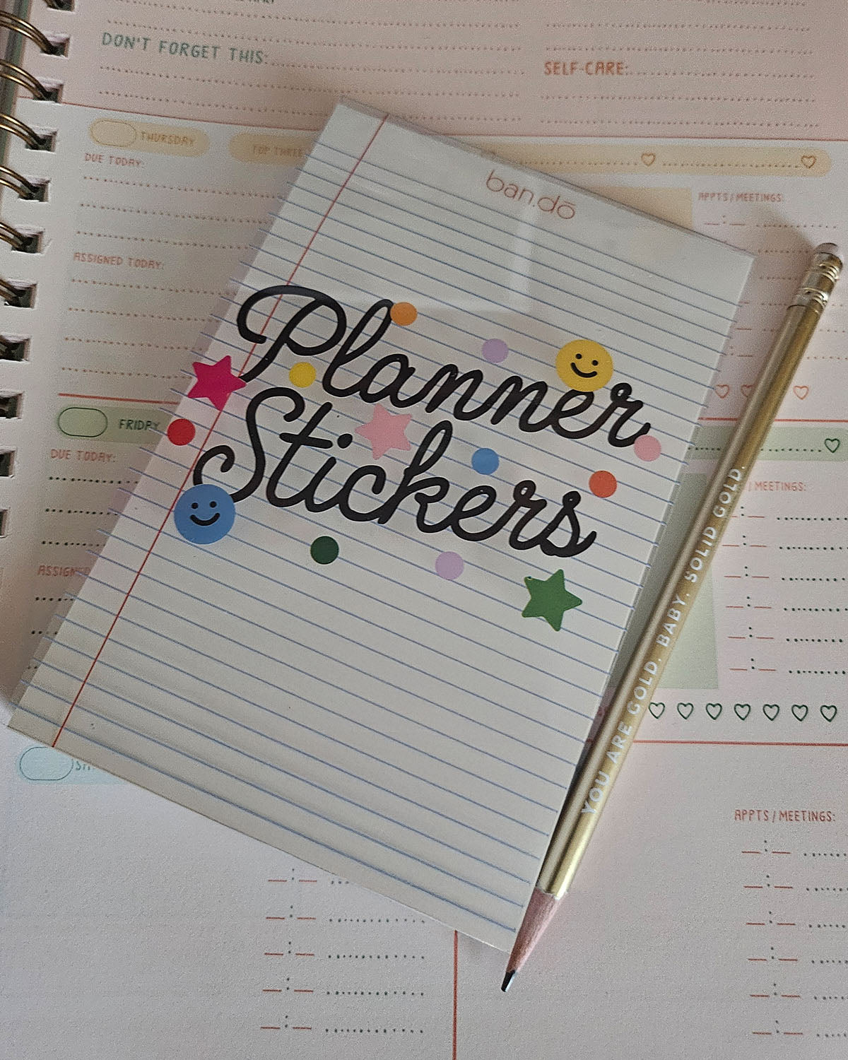 Planner Sticker 40pg Book, Issue One