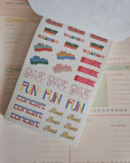 Ban.do Planner Sticker Book | Issue One ✨40-Page Fun