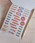 Ban.do Planner Sticker Book | Issue One ✨40-Page Fun