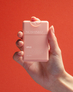 Nachfüllbares, feuchtigkeitsspendendes Handdesinfektionsmittel mit Orangen-Koriander-Duft – 20 ml