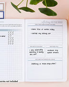 Undatiertes Selbstpflege-Tagebuch, kleiner Planer – Ausgabe 2