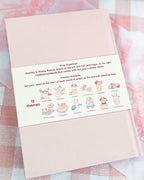 Undated All-In-One Kawaii Pink Bear Notebook & Planner