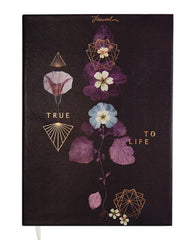 True to Life Dateless Floral Recycled Paper Planner
