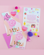 Disco Party Pink Sticker Sheet