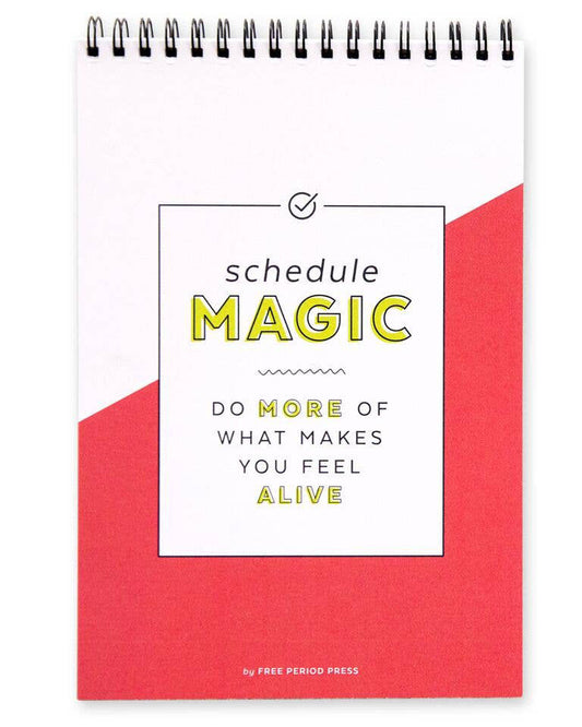 Tagesplan Magic Spiral Notebook