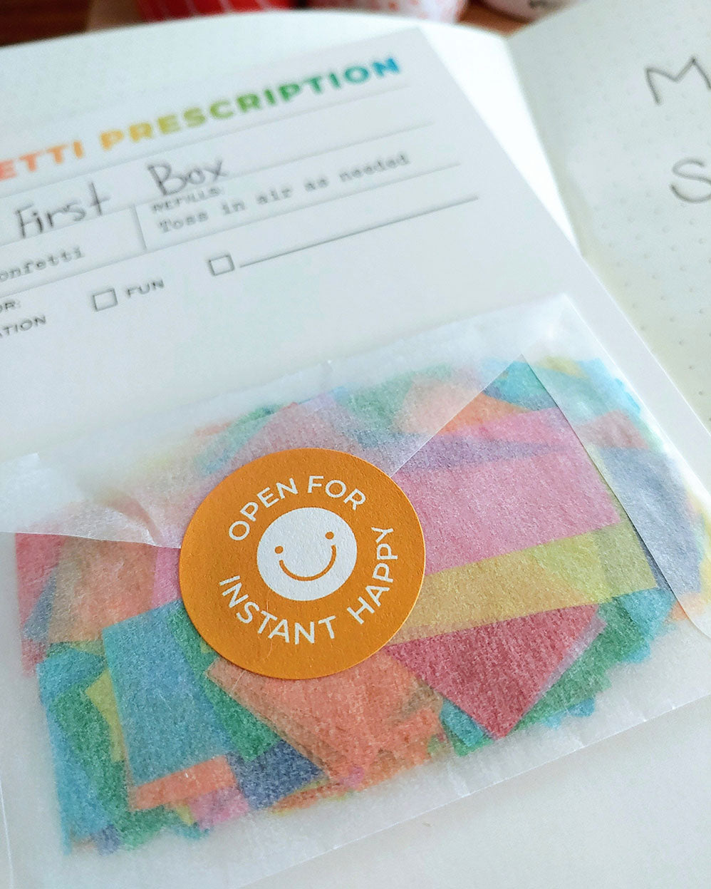 Confetti Celebration Prescription Greeting Card