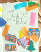 Diario de cuadrícula de puntos de miel