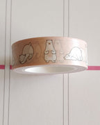 Süßes und schönes Eisbär-Washi-Klebeband – 15 mm x 10 m
