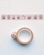 Neko Coffee Kawaii Washi Tape
