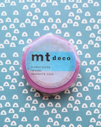 Washi Tape mit fluoreszierendem Farbverlauf in Rosa und Blau