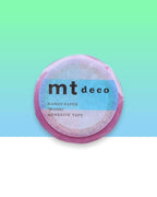 Washi Tape mit fluoreszierendem Farbverlauf in Rosa und Blau