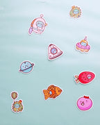 Commander Kitty Vinyl-Aufkleberbogen