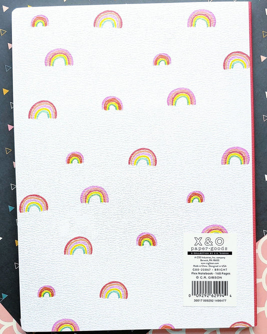 Dare to Be Rare Rainbow Flex Notebook
