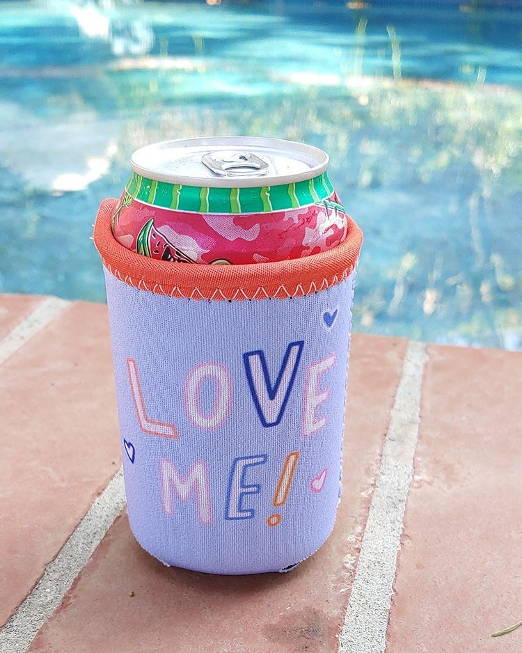 Reversible Can Cozy - Love me!/Can't Touch This
