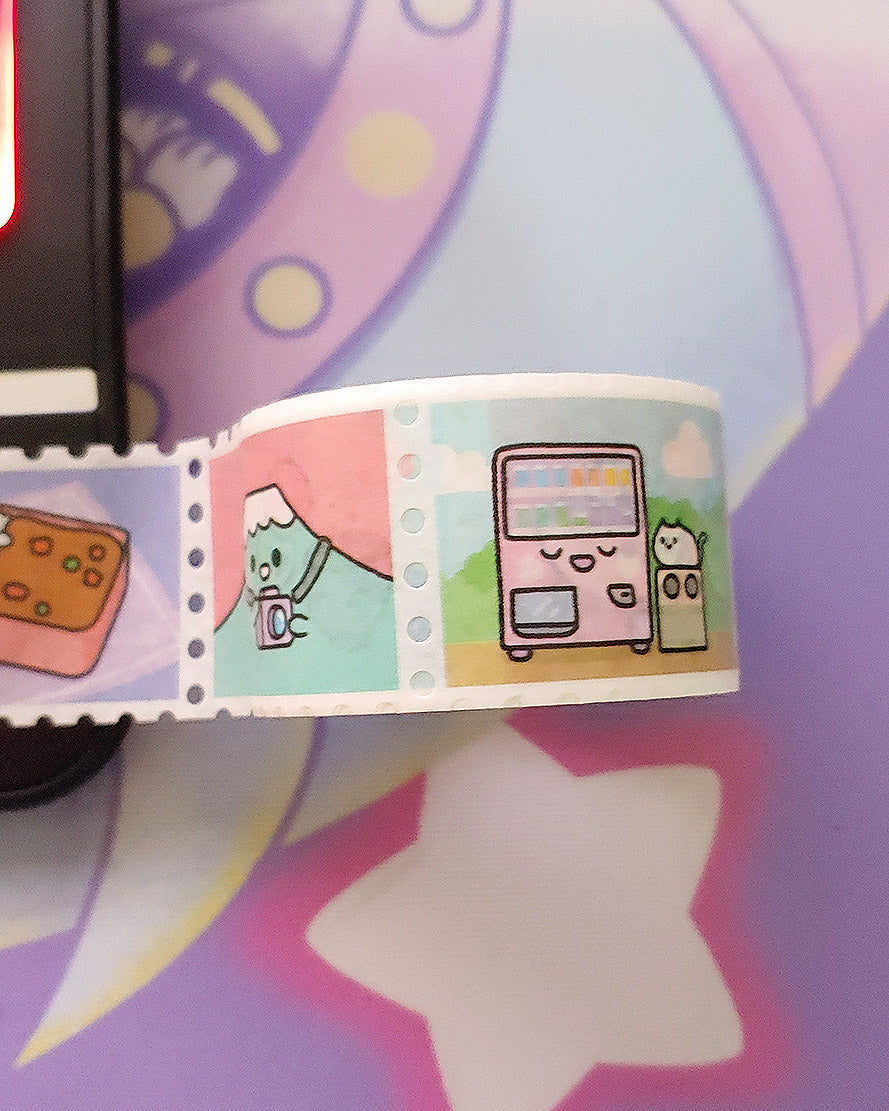 Kawaii Japan Stempel Washi Tape - 5m