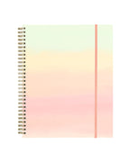 Pastel Rainbow Undated Perpetual Year Goal & Weekly Planner