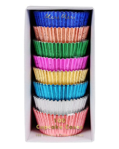 Metallic & Colorful Cupcake Cases/Liners
