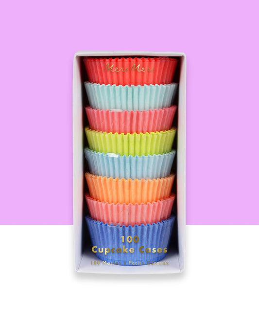 Bright Neon Paper Cupcake Liners -100 ct