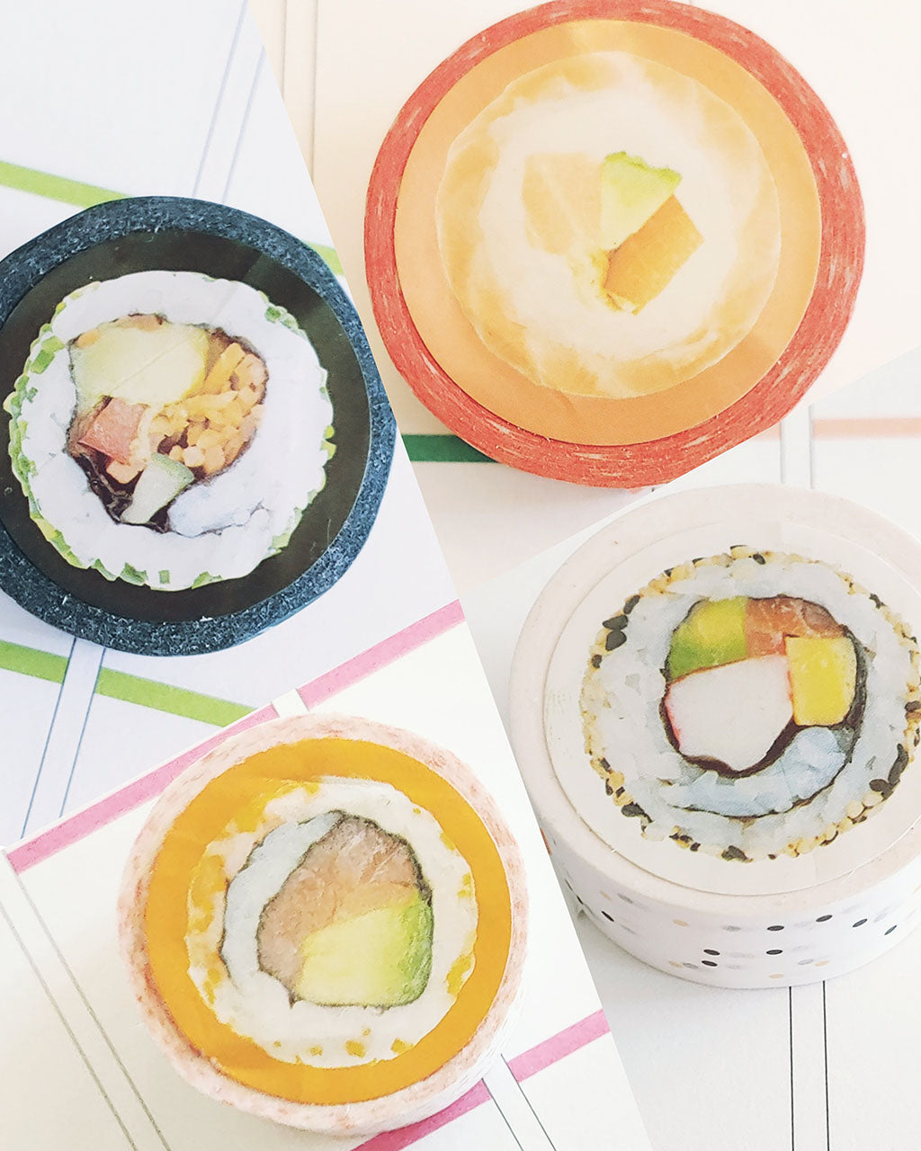 Sushi Paper Tape - Free Gift w/$25 Purchase. Must add "full set" to cart for offer to work. Use code "freesushi" at checkout. While supplies last.
