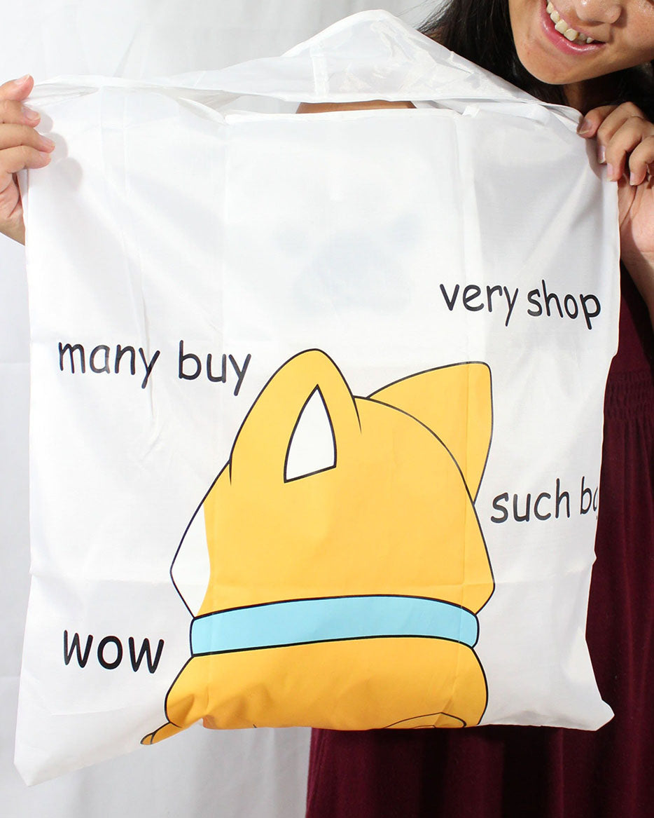 Eco Doge Meme Reusable Tote - Free gift w/$20 purchase. Use code "ecodoge" at checkout. While supplies last.