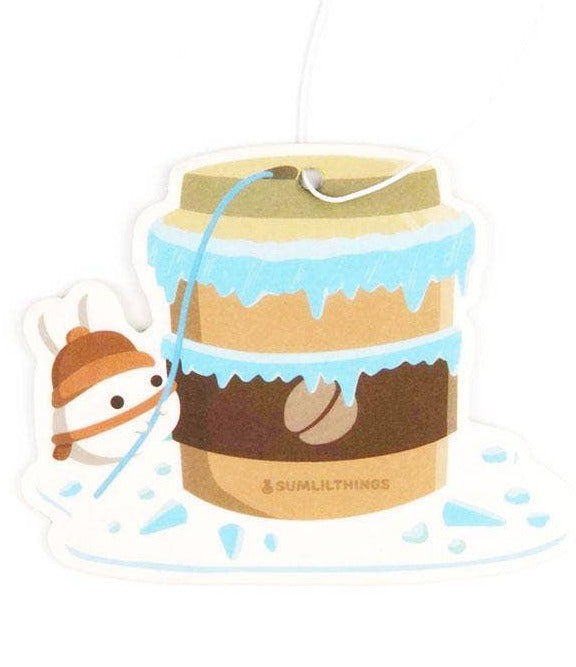 Kawaii Bunny Arctic Coffee Shop Air Freshener - Mocha Scented