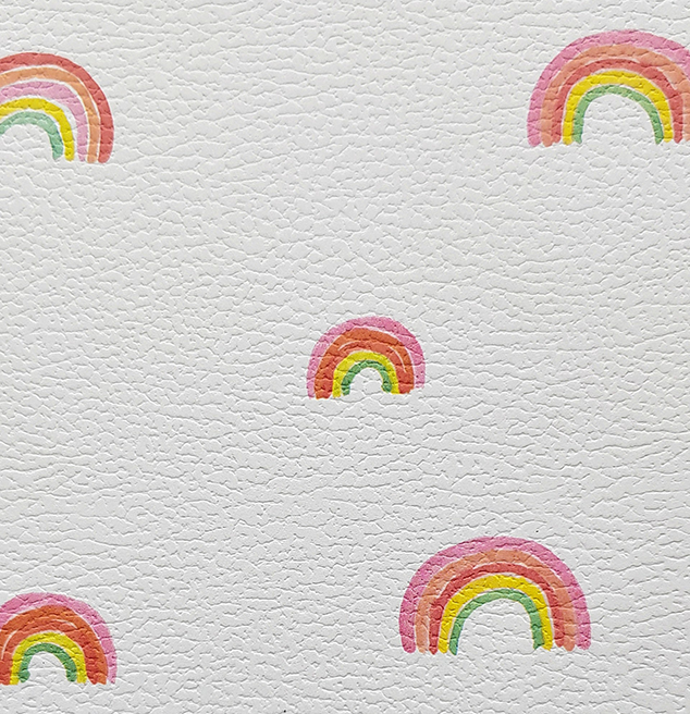 Trauen Sie sich, seltenes Regenbogen-Flex-Notizbuch zu sein